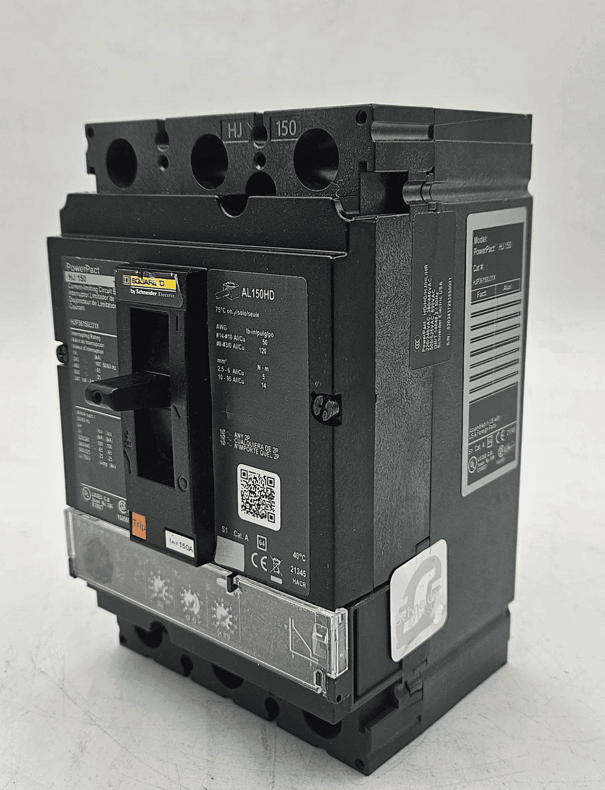 Square D HJP36150U31X Circuit Breaker — image 1 of 7