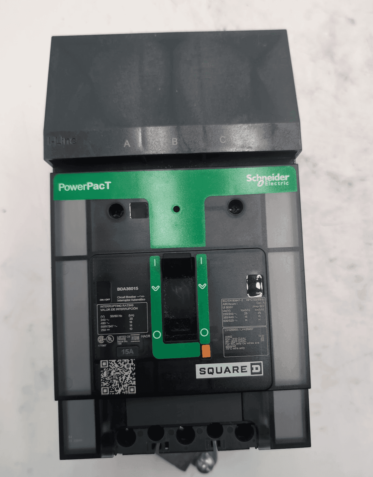 Square D BDA36015 Circuit Breaker — image 1 of 5