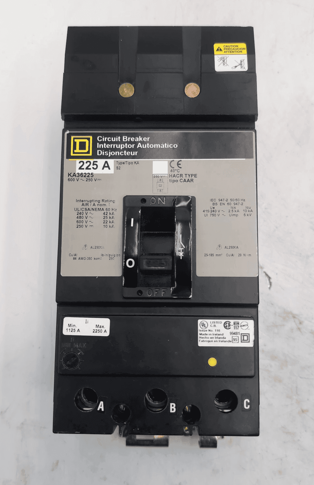 Square D KA36235 Circuit Breaker — image 1 of 5