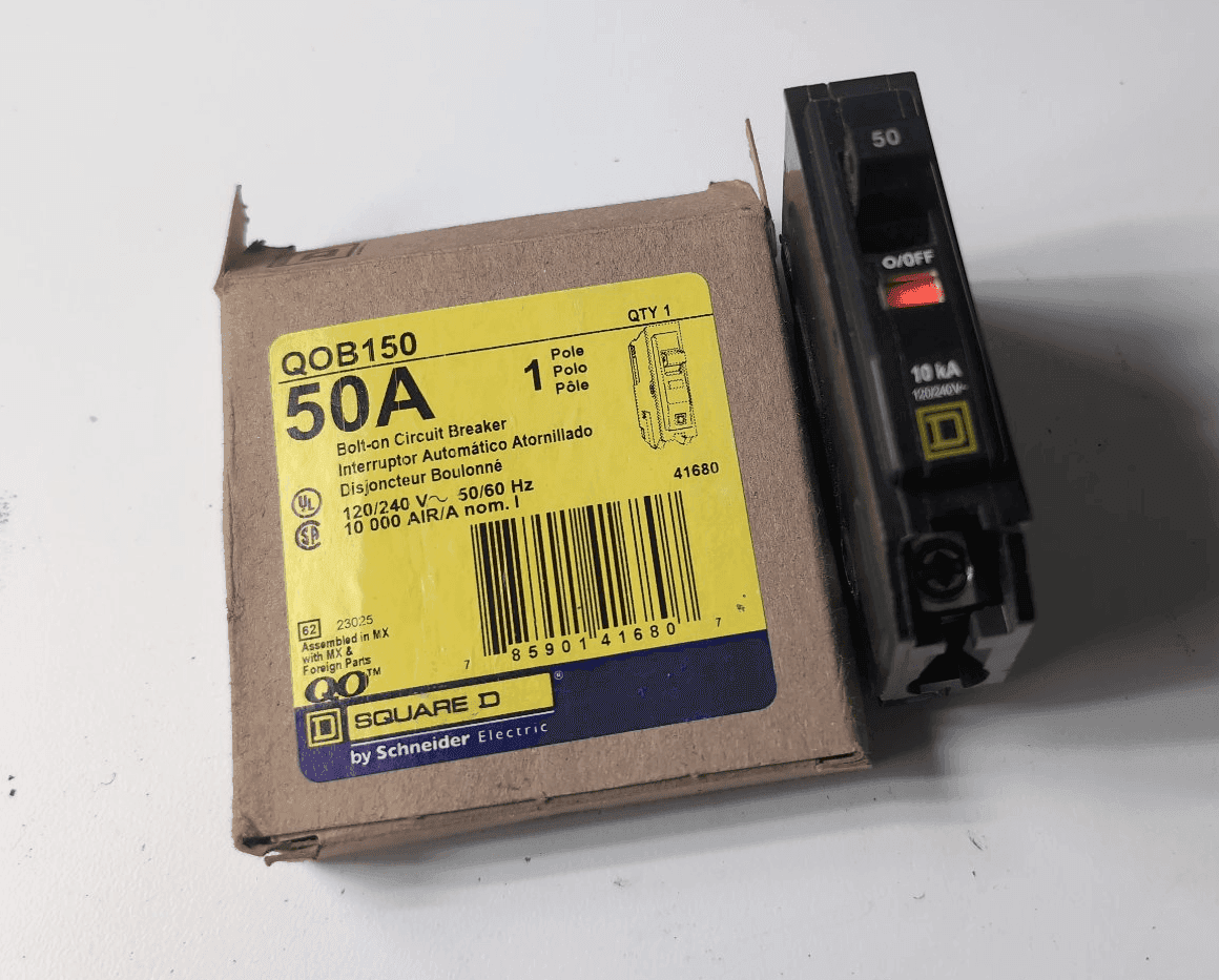 Square D QOB150 Circuit Breaker — image 1 of 6