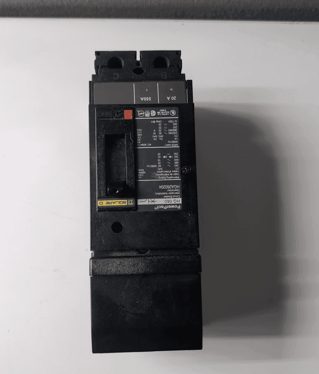 Square D HGA260204 Circuit Breaker — image 1 of 6