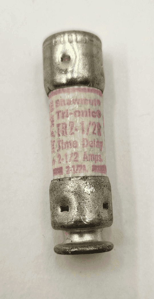 Gould Shawmut TR2-1/2R Fuse 2.5A 250V Class J Time-Delay