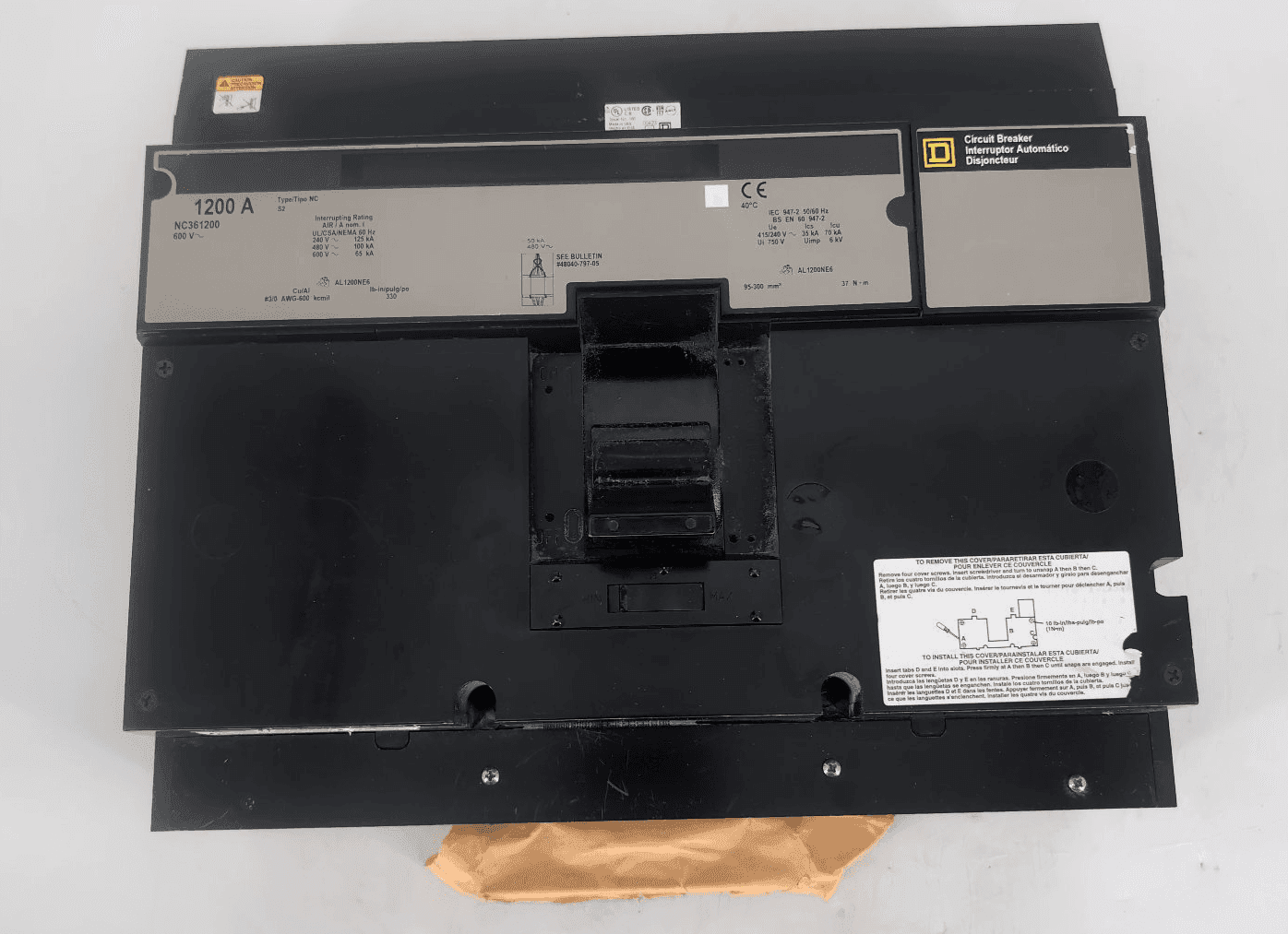 Square D NC361200 Circuit Breaker — image 1 of 8