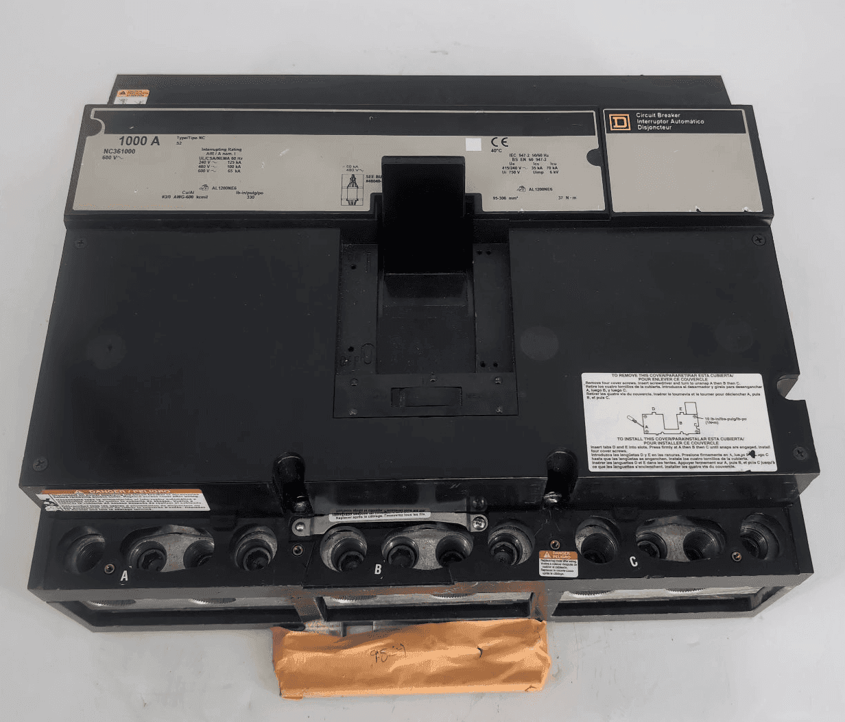 Square D NC361000 Circuit Breaker — image 1 of 8