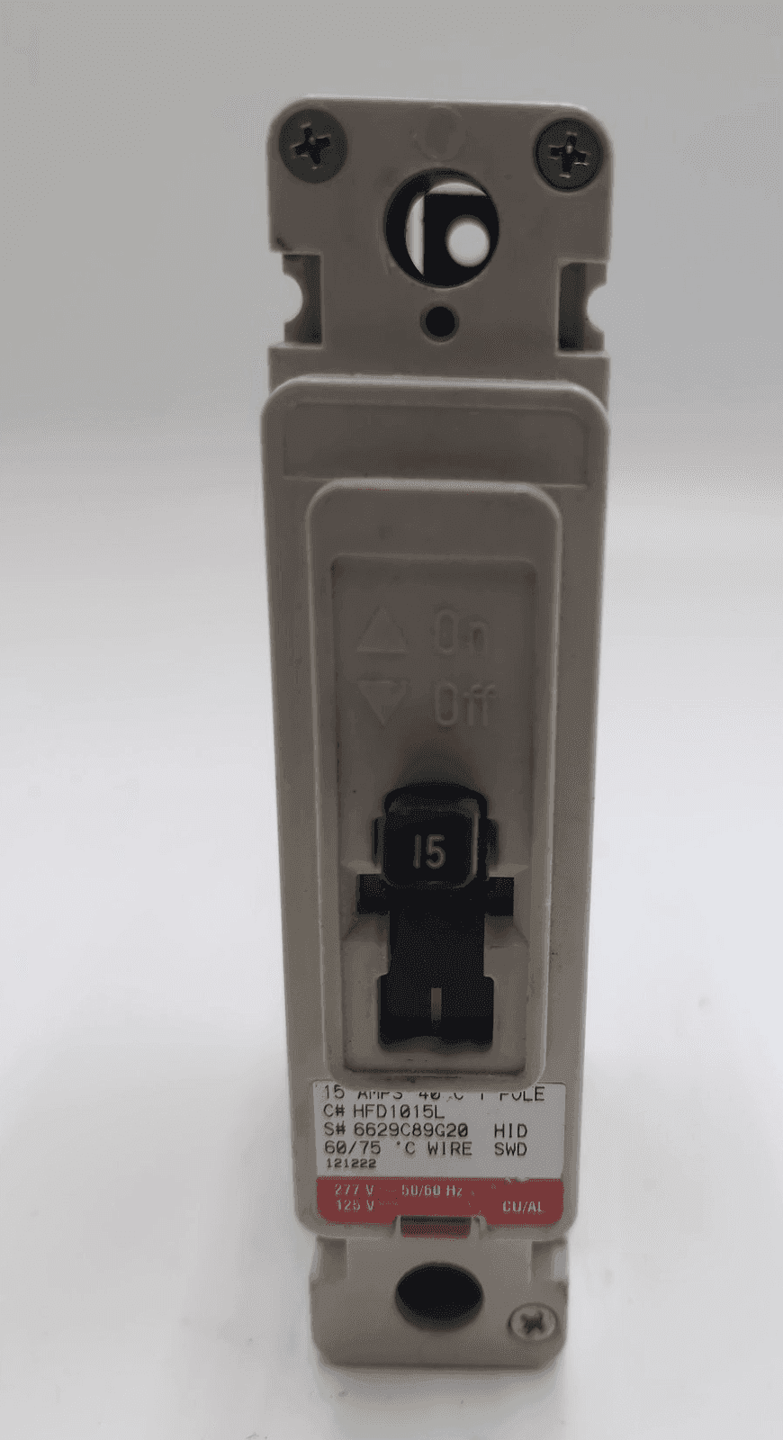 Eaton HFD1015L Circuit Breaker — image 1 of 7