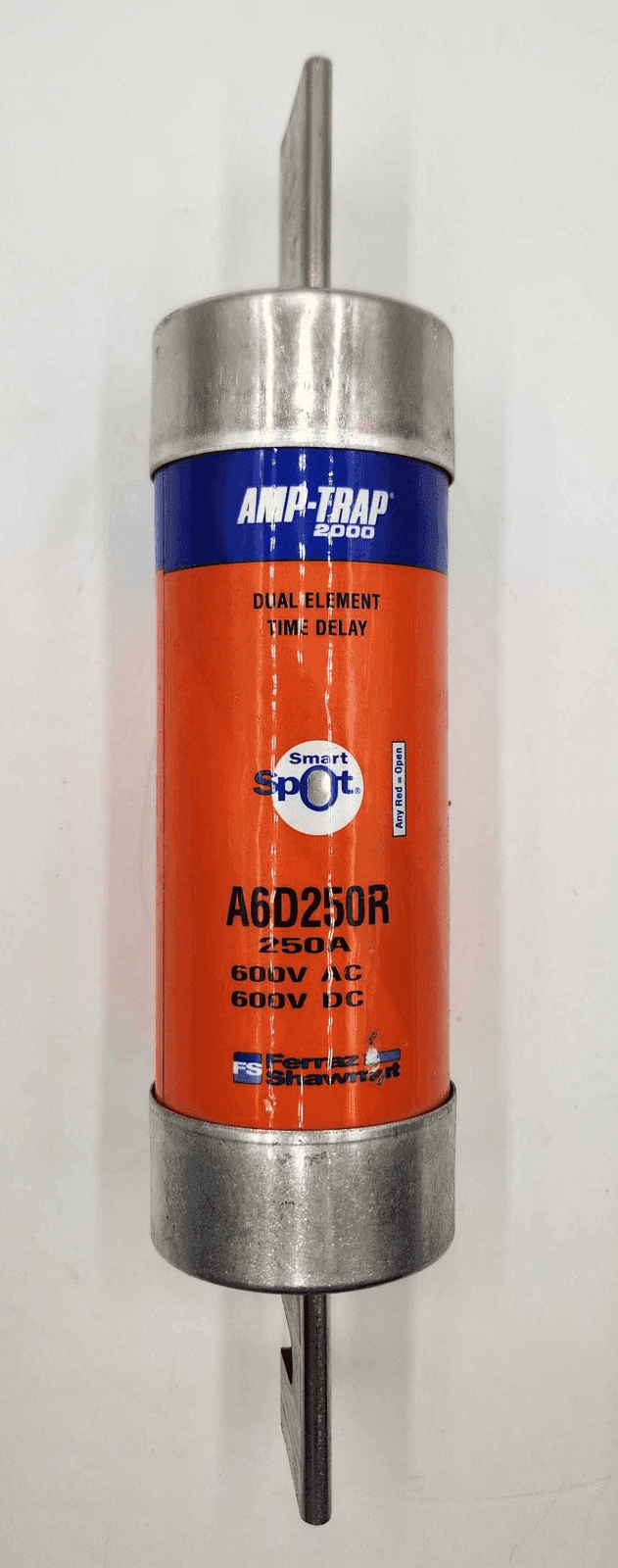 Gould Shawmut A6D250R Fuse 250A 600V Class RK1 Time-Delay
