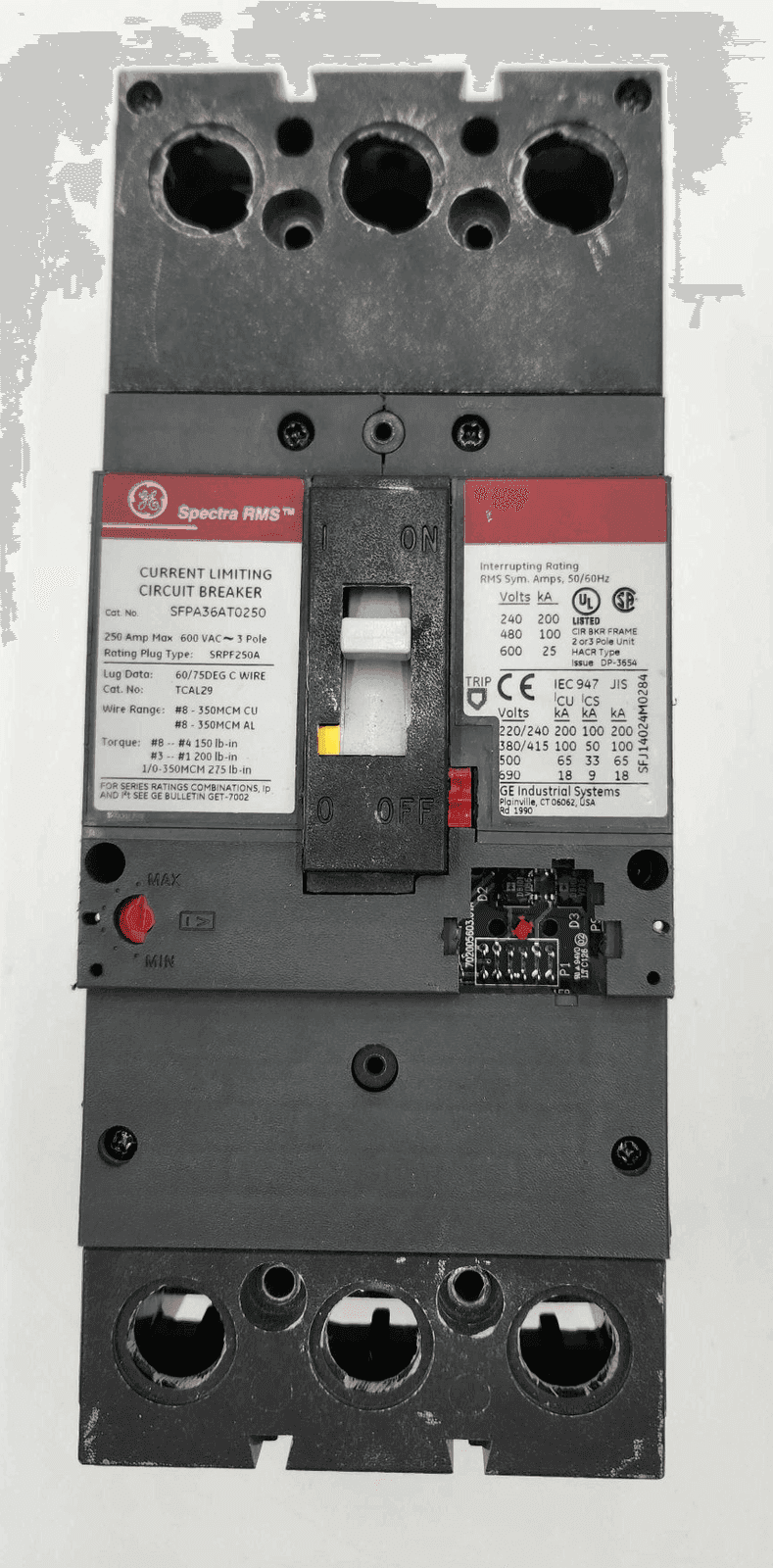 GE SFPA36AT250 Circuit Breaker — image 1 of 7