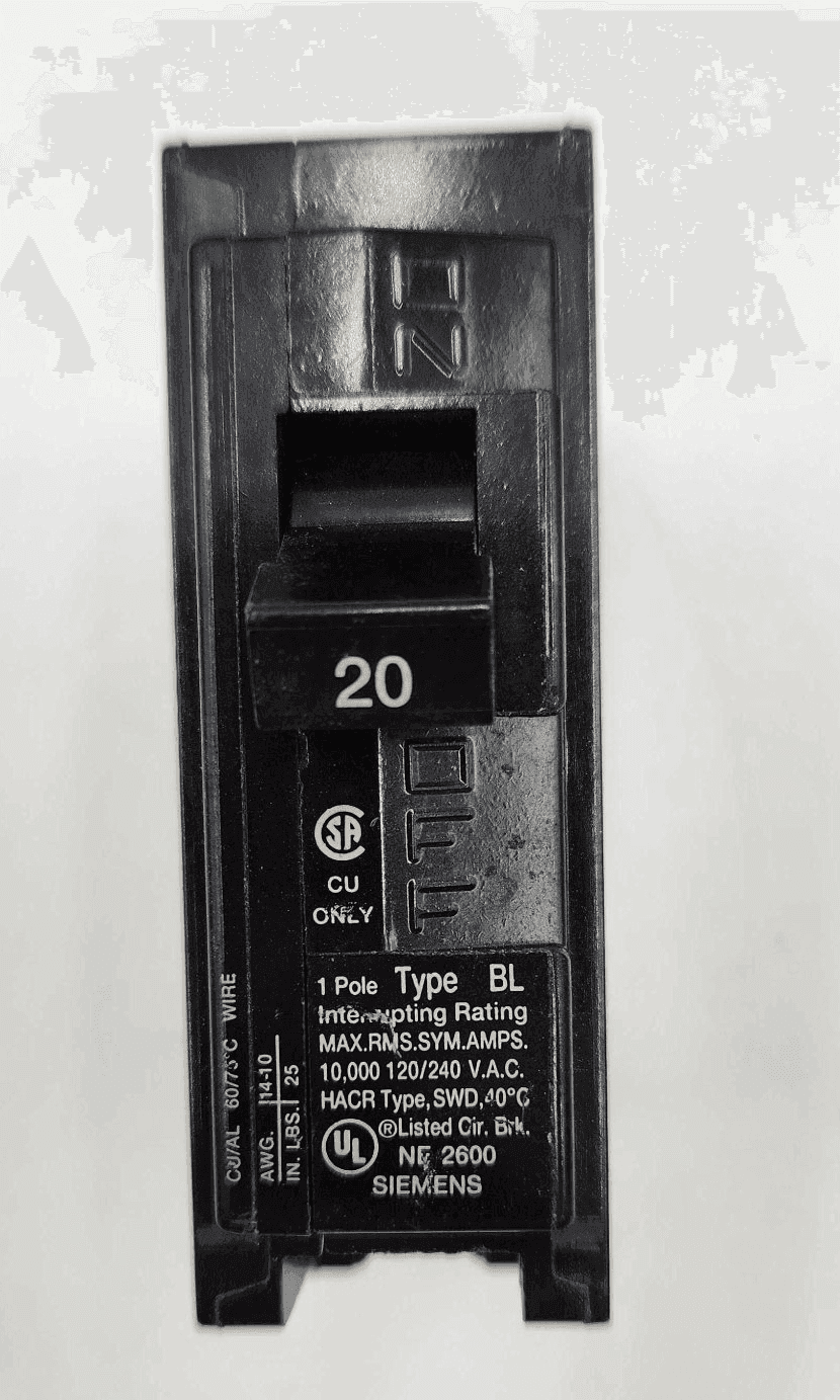 Siemens B120 Circuit Breaker — image 1 of 6