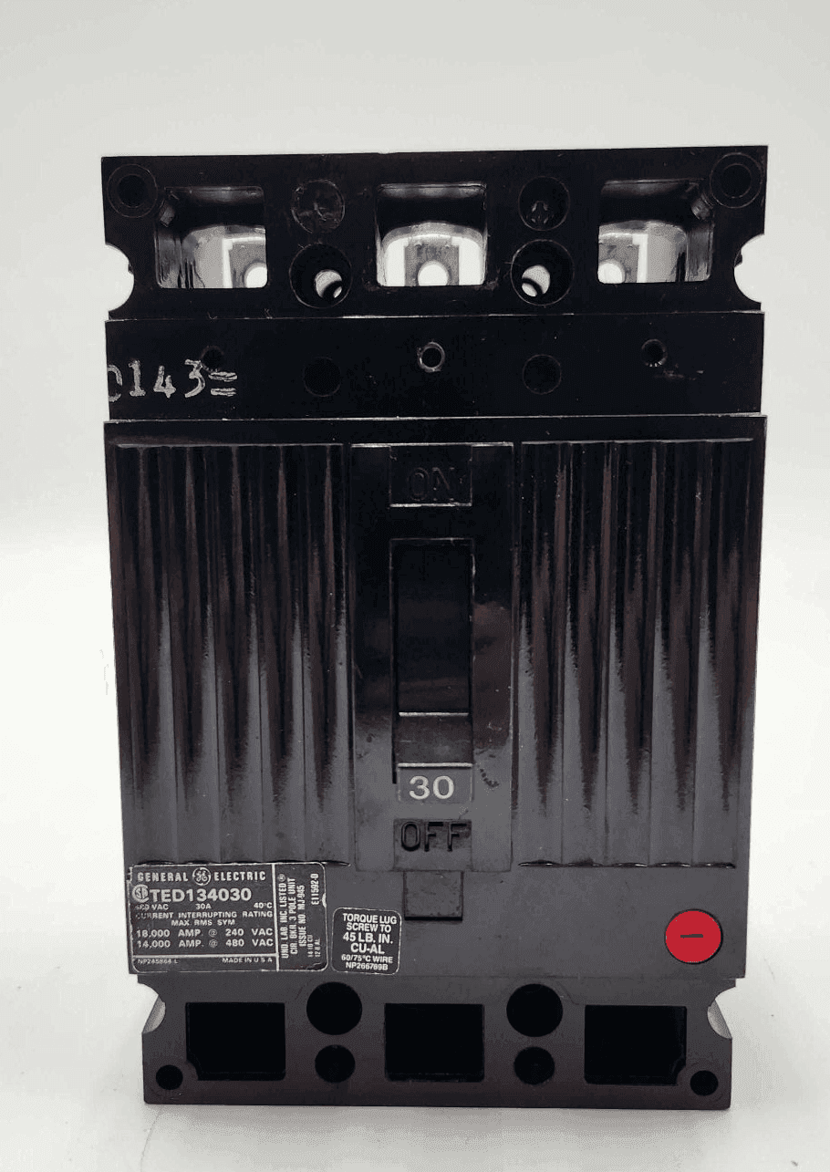 GE TED134030 Circuit Breaker — image 1 of 7