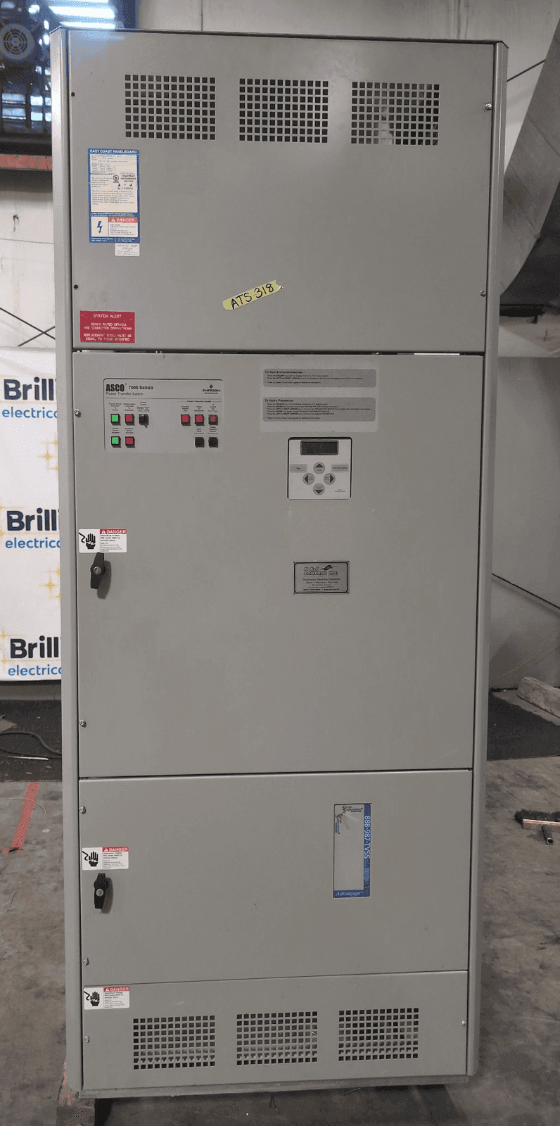 ASCO ASCO G7ACTSB31600N5X0 Automatic Transfer Switch — image 1 of 11