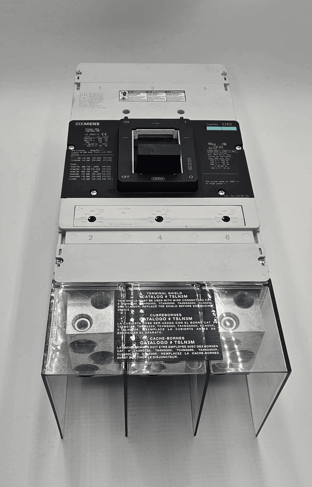 Siemens LNX3B120 Circuit Breaker — image 1 of 10