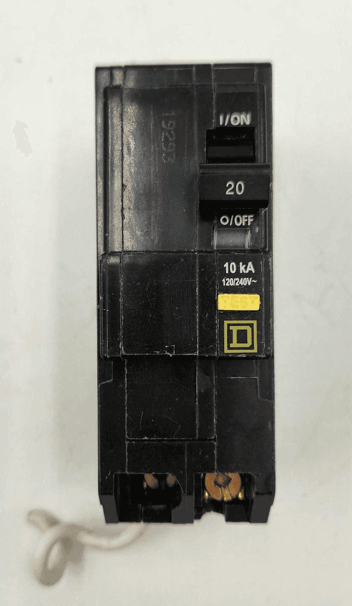 Square D QO220GFI Circuit Breaker 20A 240V 2 Pole
