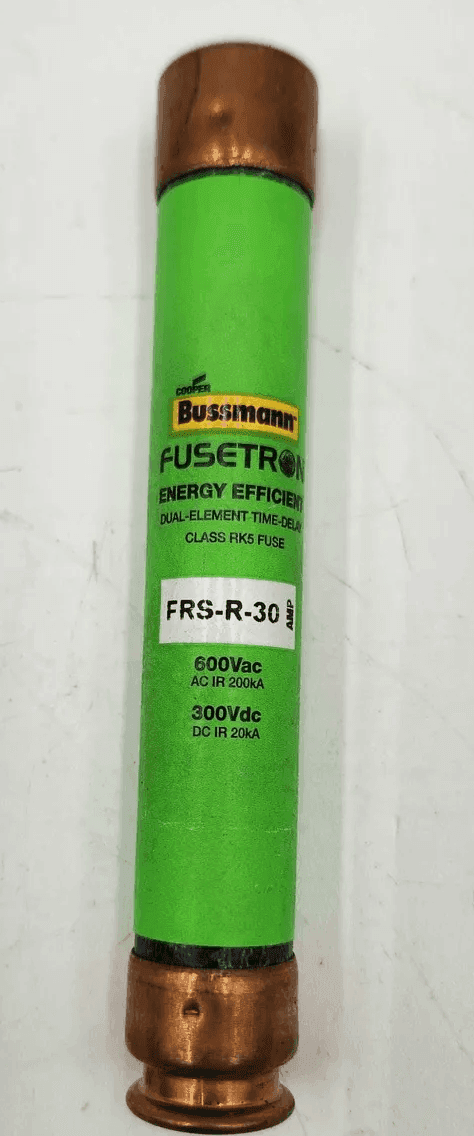 Bussmann FRS-R-30 Fuse 30A 600V Class RK1 Time-Delay