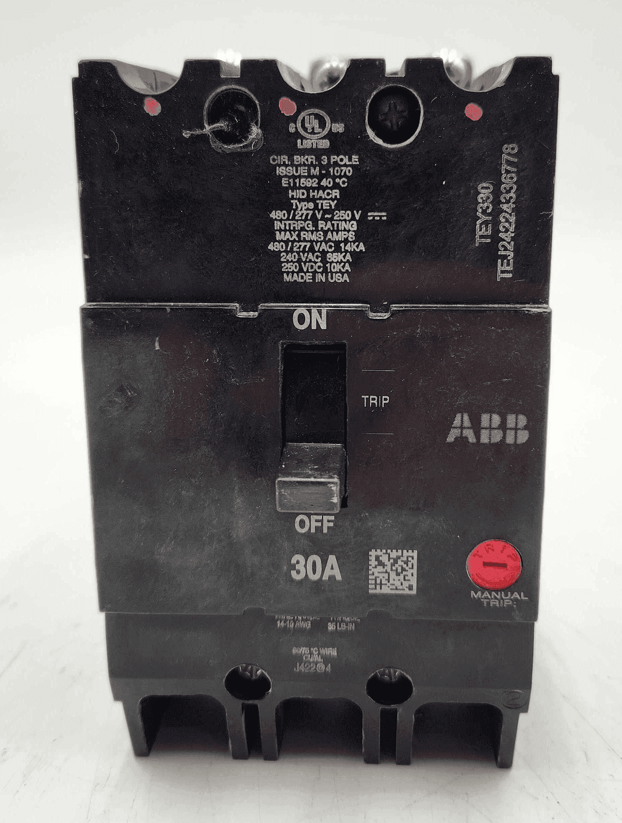 ABB TEY330 Circuit Breaker — image 1 of 7