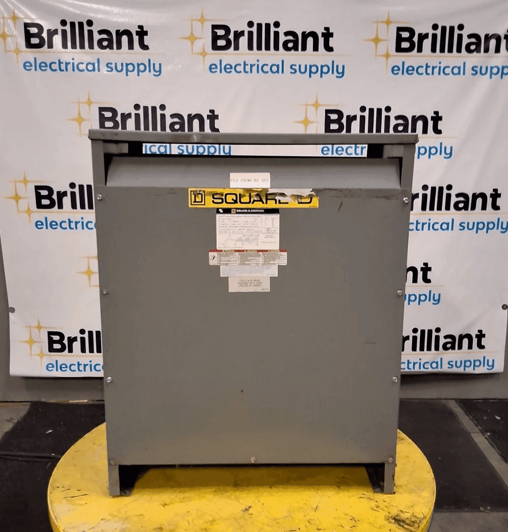 Square D EE75T3H 75kVA Dry Type Transformer 480V/208Y-120V NEMA 1