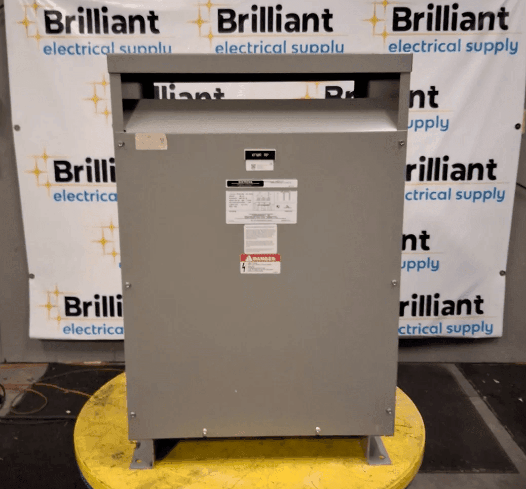 Siemens 3F3Y112 112.5kVA Dry Type Transformer 480V 208Y/120V NEMA 2