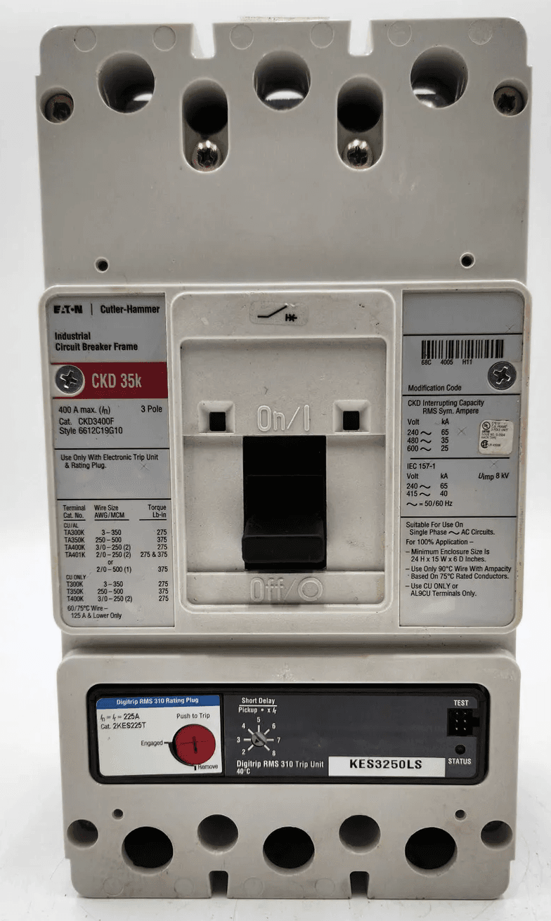 Eaton CKD3250 Circuit Breaker 250A 600V 3P