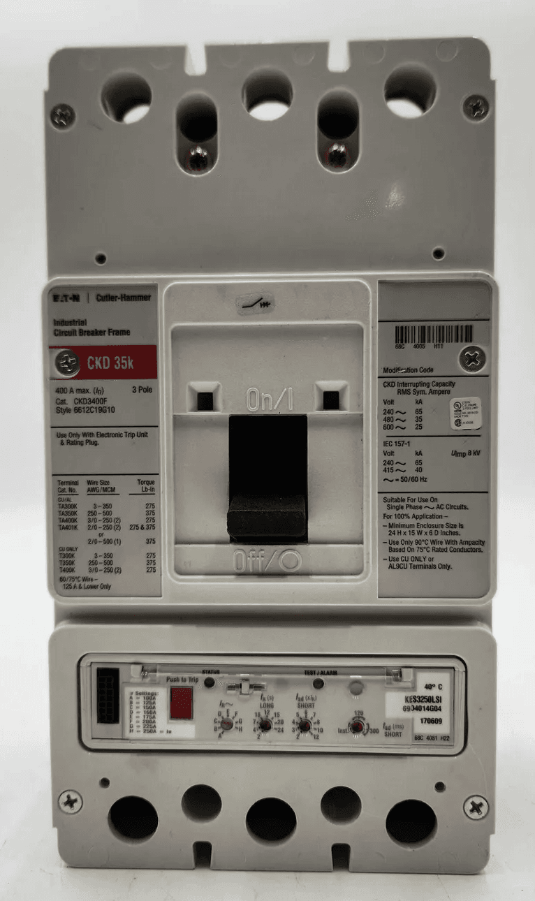 Eaton CKD3250 Circuit Breaker 250A 600V 3 Pole