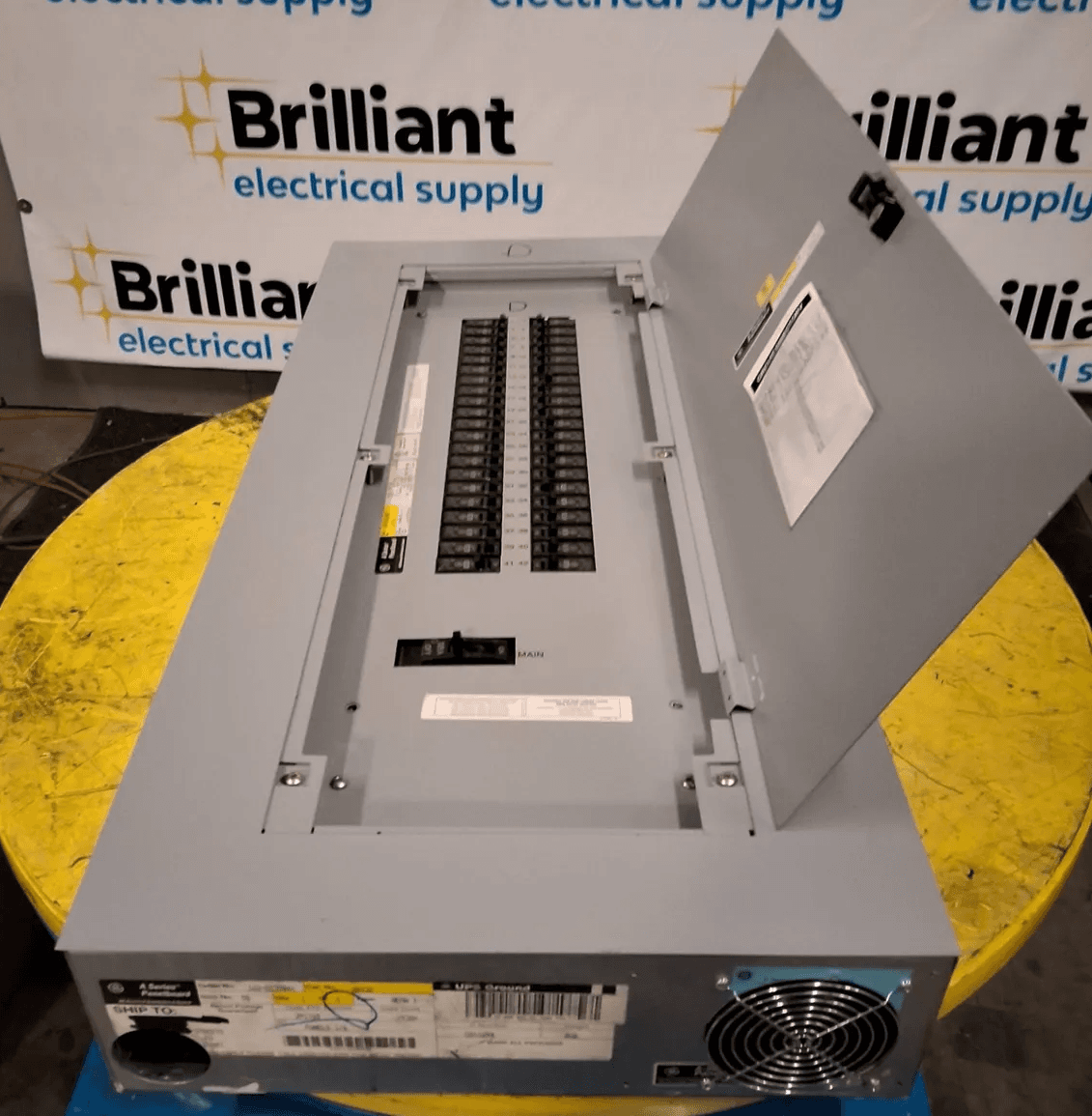 GE AQF3422ABX Panelboard 225A 208Y/120V 42 Cir NEMA 1