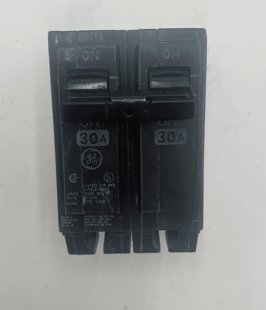 GE TEY230 Circuit Breaker 30A 240V 2P Bolt-On