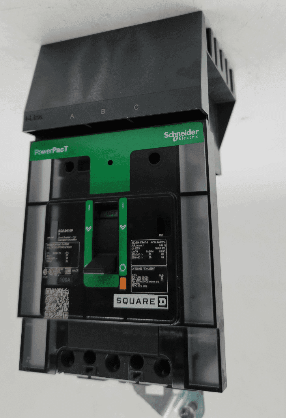 Square D BGA34100 Circuit Breaker — image 1 of 6
