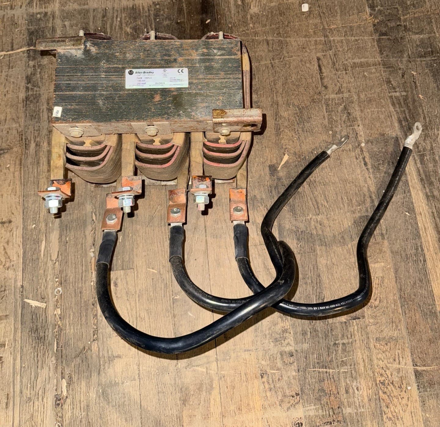 Allen Bradley 1321-3R200-C Drive Line Reactor 3PH 200A 0.185MH 200-690V 166522 – image 1