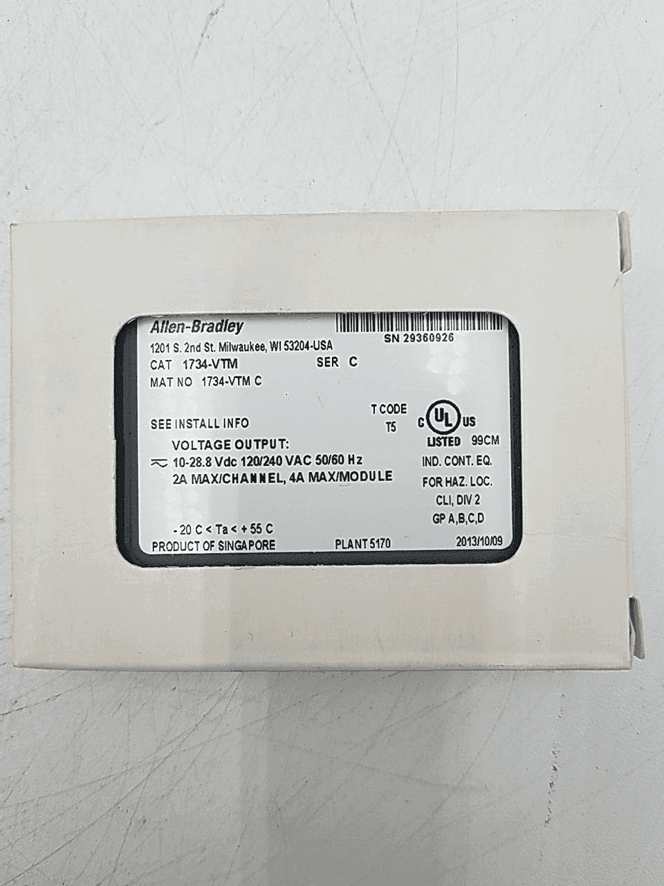 Allen-Bradley 1734-VTM