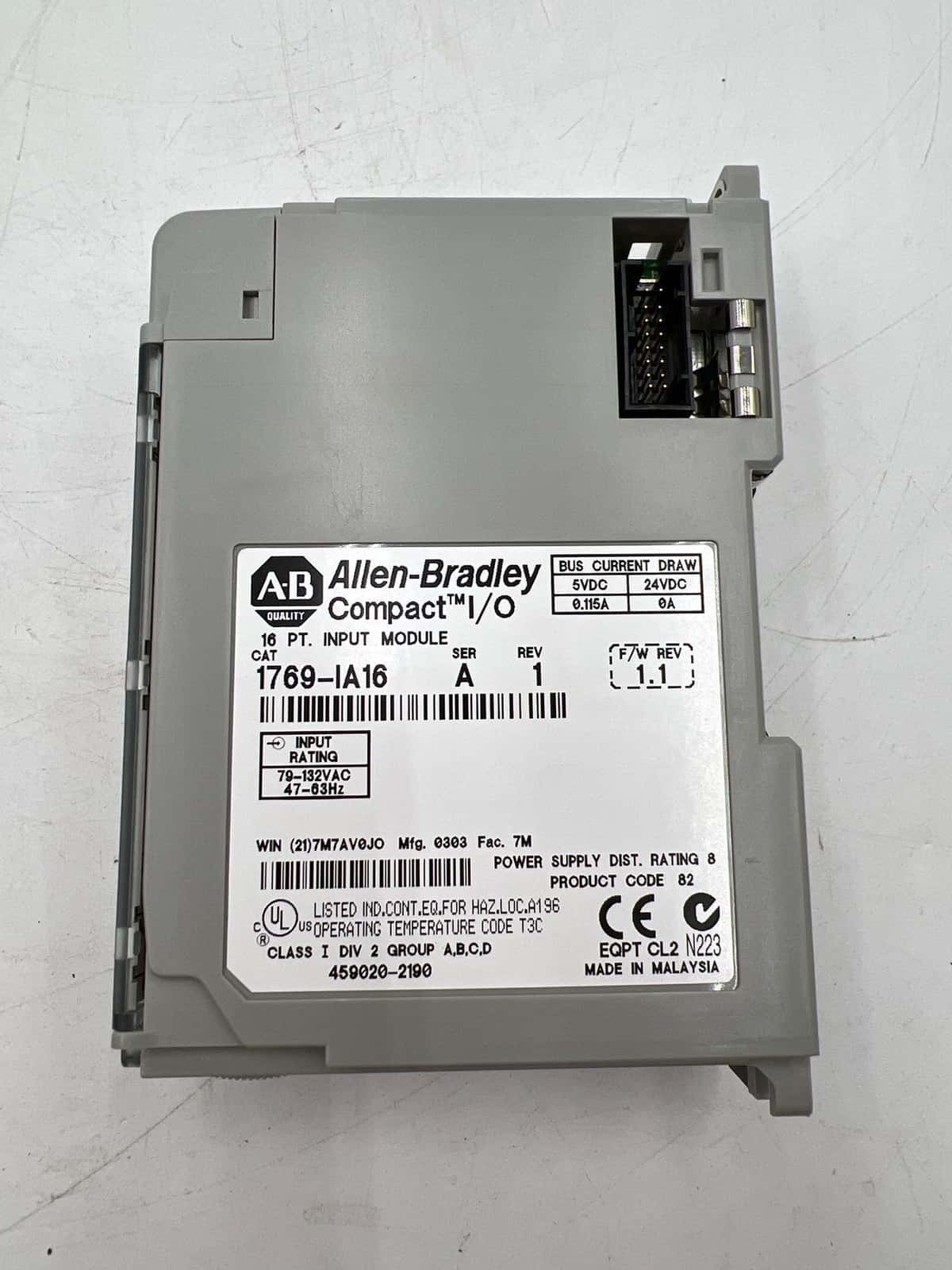 Allen-Bradley 1769-IA16 Accessory — image 1 of 6