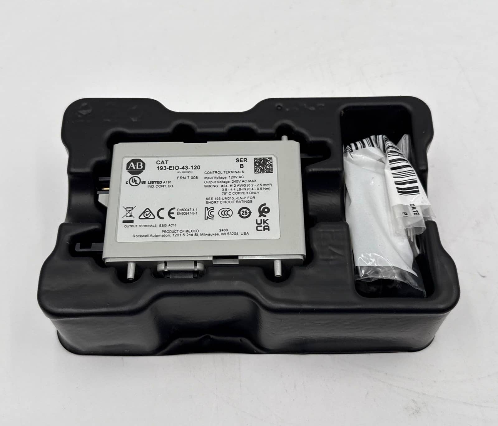 Allen-Bradley 193-EIO-43-120 PLC — image 1 of 7