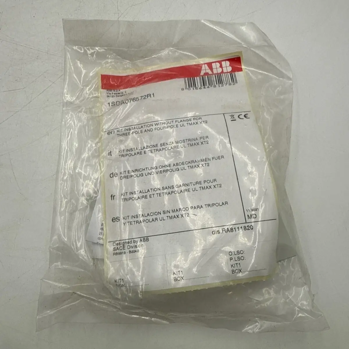 ABB 1SDA076572R1 Circuit Breaker Accessory — image 1 of 6
