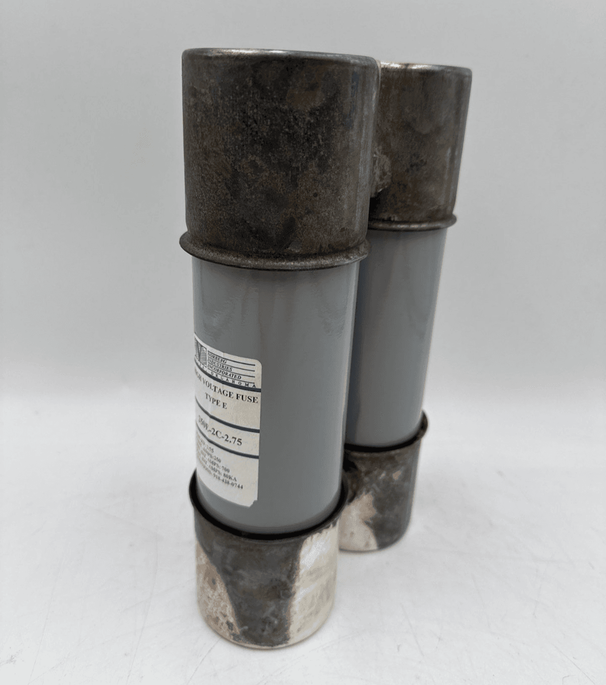 Norberg 250E-2C-2.75 High Voltage Fuse 2.75KV 250A Type E 250 Amp 250E2C2.75
