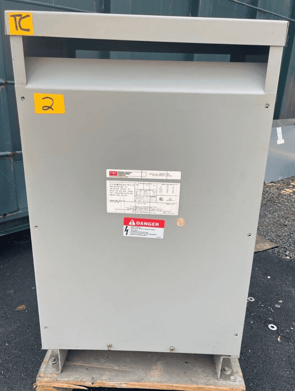 Federal Pacific 26527-01 Dry Type Transformers — image 1 of 8