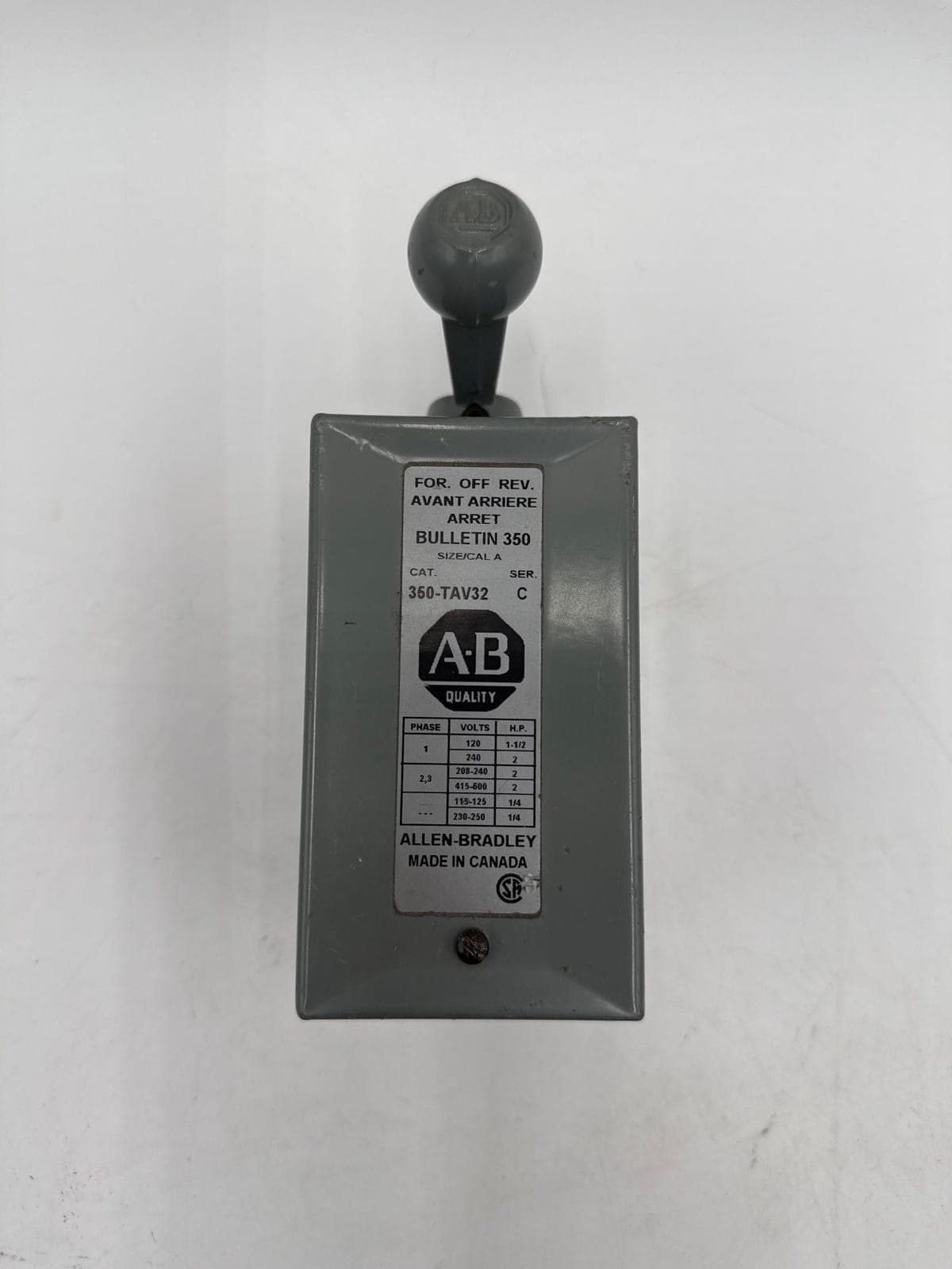 Allen-Bradley 350-TAV32 Accessory — image 1 of 5