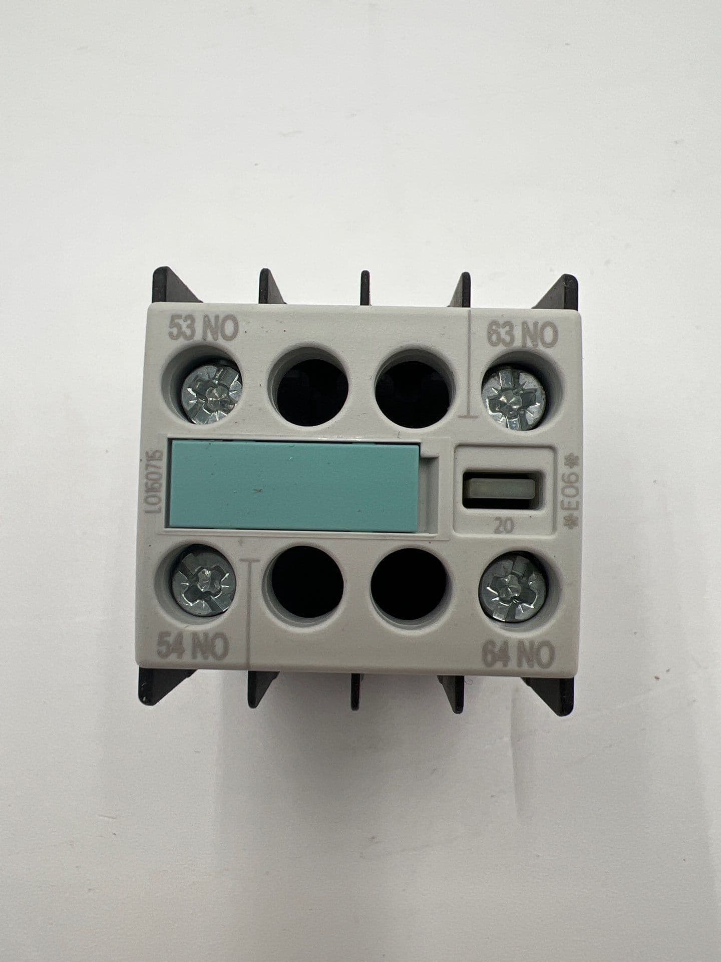 Siemens 3RH1911-1FA20 Auxiliary Contact Block 2NO Front-Mount – image 1