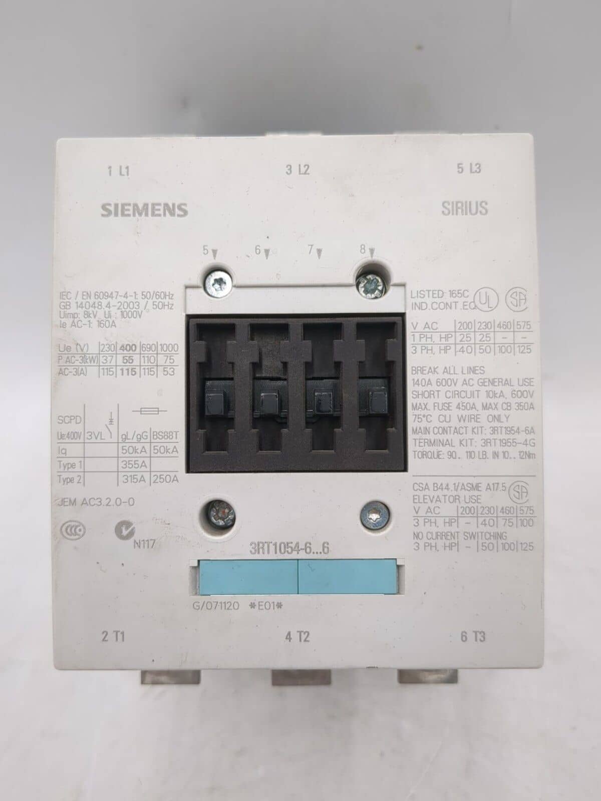 Siemens 3RT10546AF36