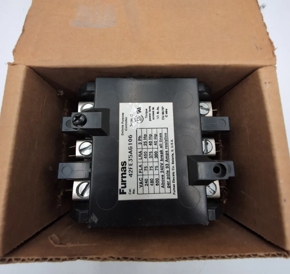Furnas 42FE35AG106 Contactor — image 1 of 7