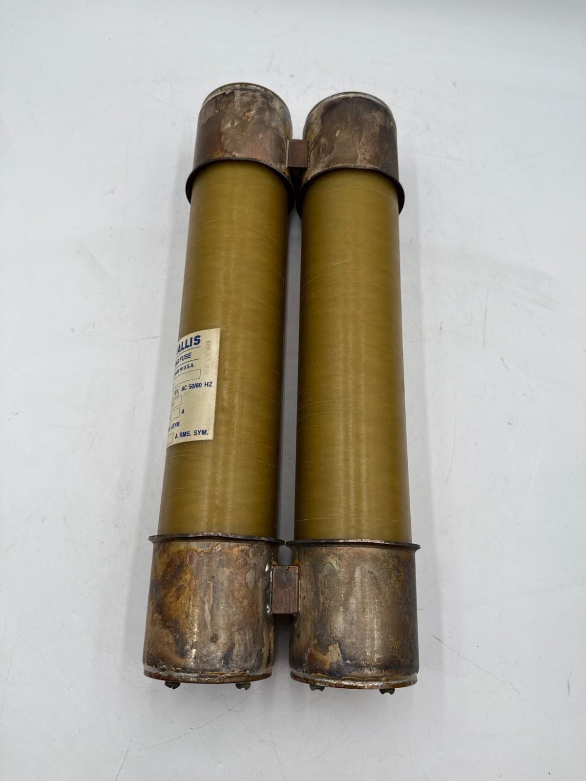 Siemens Allis 48FM-18R-5 Current Limiting Fuse 2.4kV/4.8kV 390A 50/60Hz