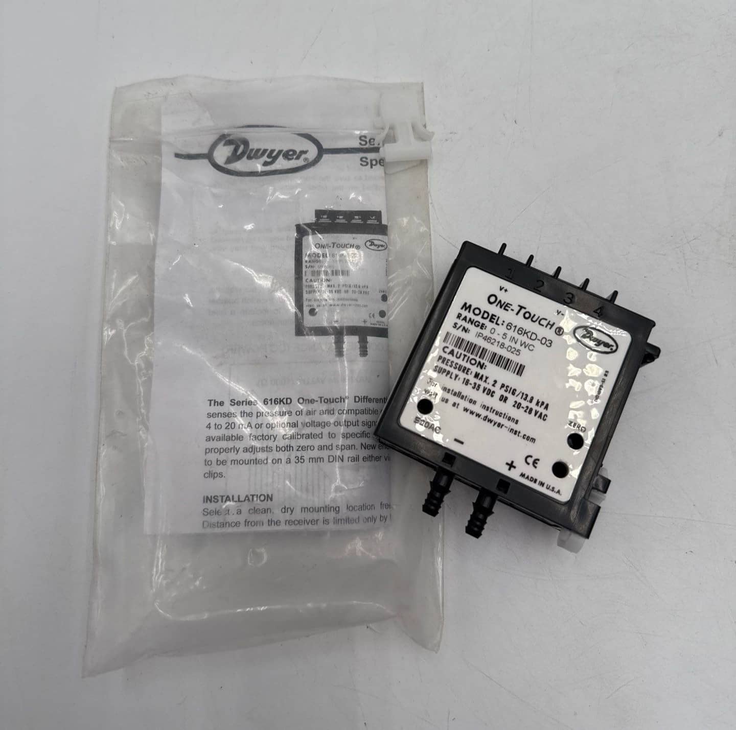 Dwyer 616KD-03 Accessory — image 1 of 5
