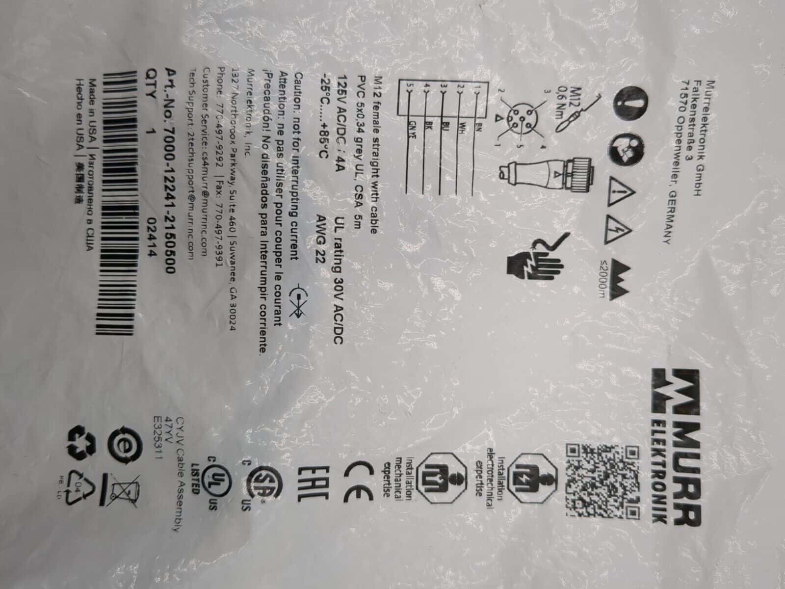 Murr Elektronik 7000-12241-2150500 Accessory — image 1 of 5