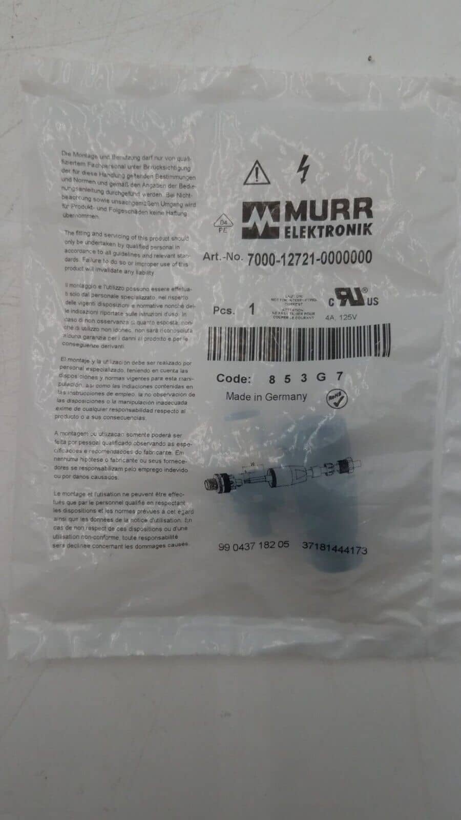 Murr Elektronik 7000-12721-0000000 PLC — image 1 of 3