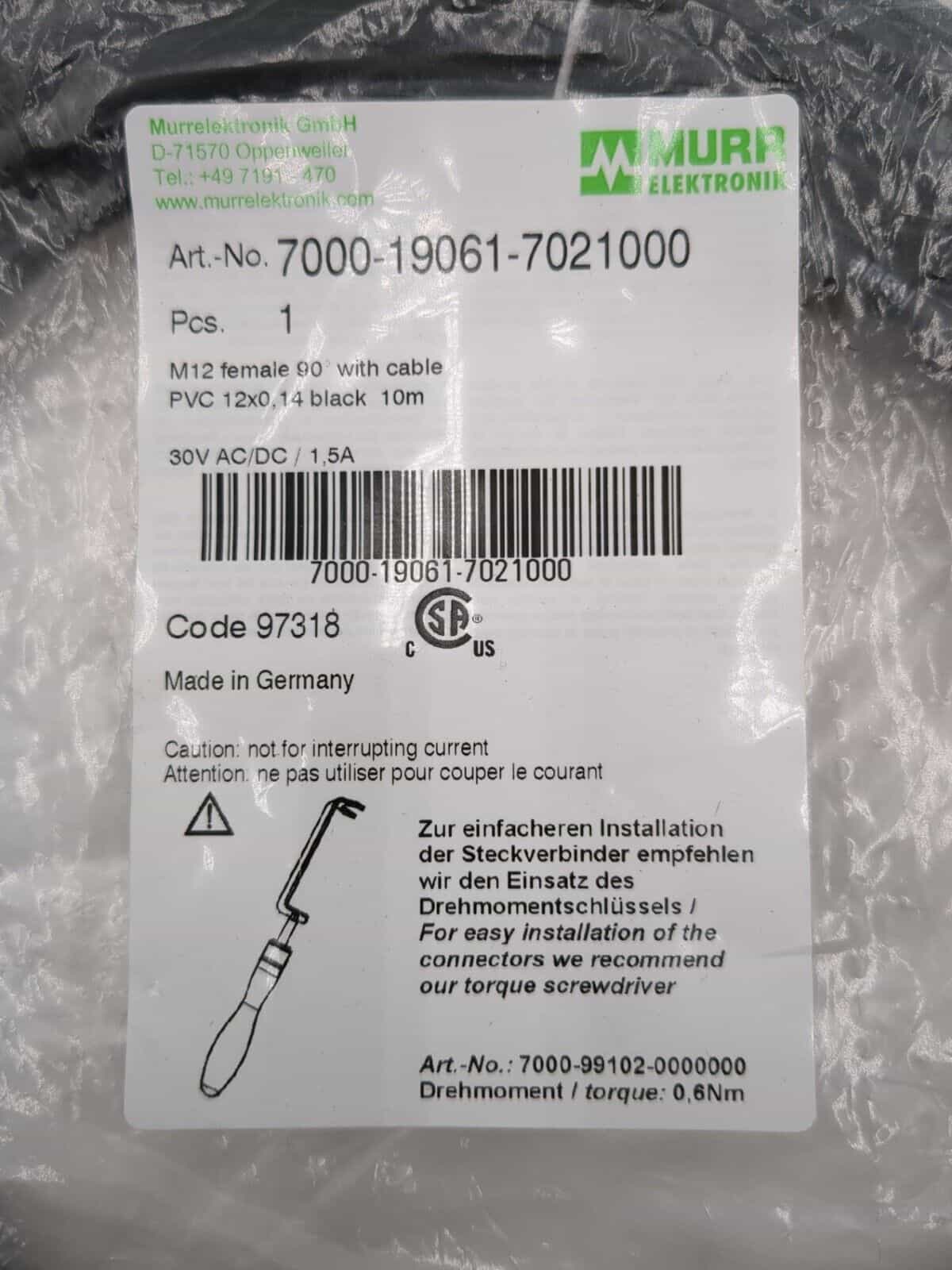 Murr Elektronik 7000-19061-7021000 PLC — image 1 of 5