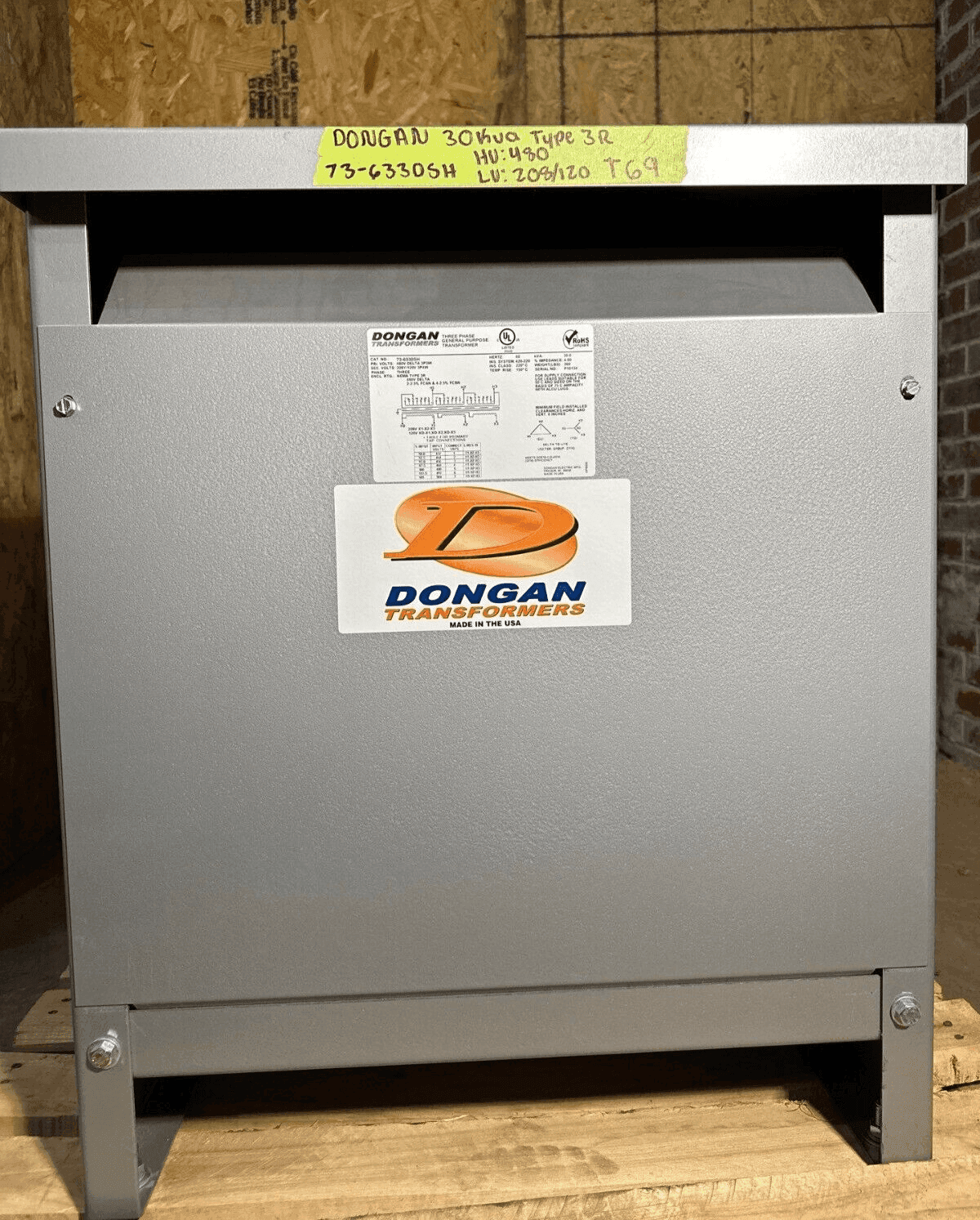 Dongan 73-63305H Dry Type Transformers — image 1 of 6