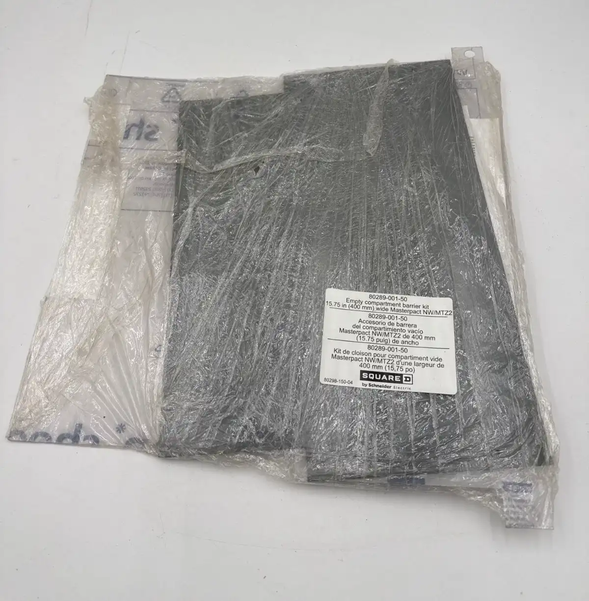 Square D 80289-001-50 Empty Compartment Barrier Kit 15.75in Masterpact NW MTZ2