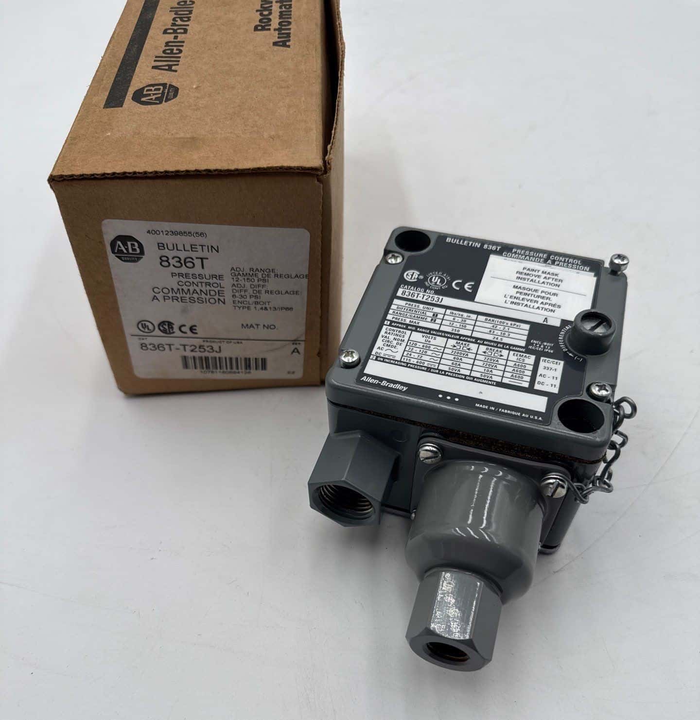 Allen-Bradley 836T-T253J PLC — image 1 of 9