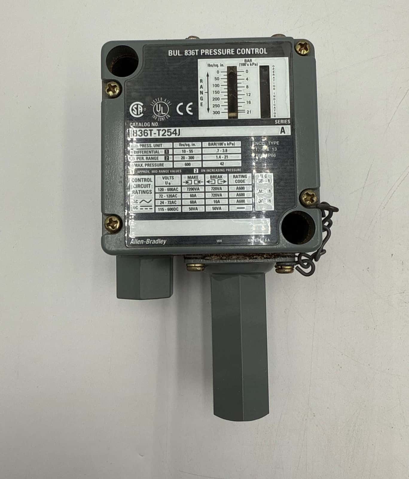 Allen-Bradley 836T-T254J PLC — image 1 of 8