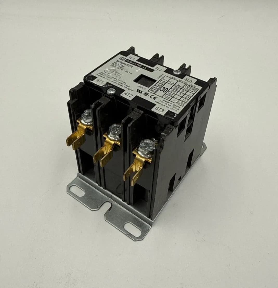 Square D 8910DPA33V04 Definite Purpose Contactor 40A 3P 600V Coil 277V 3PH 20HP