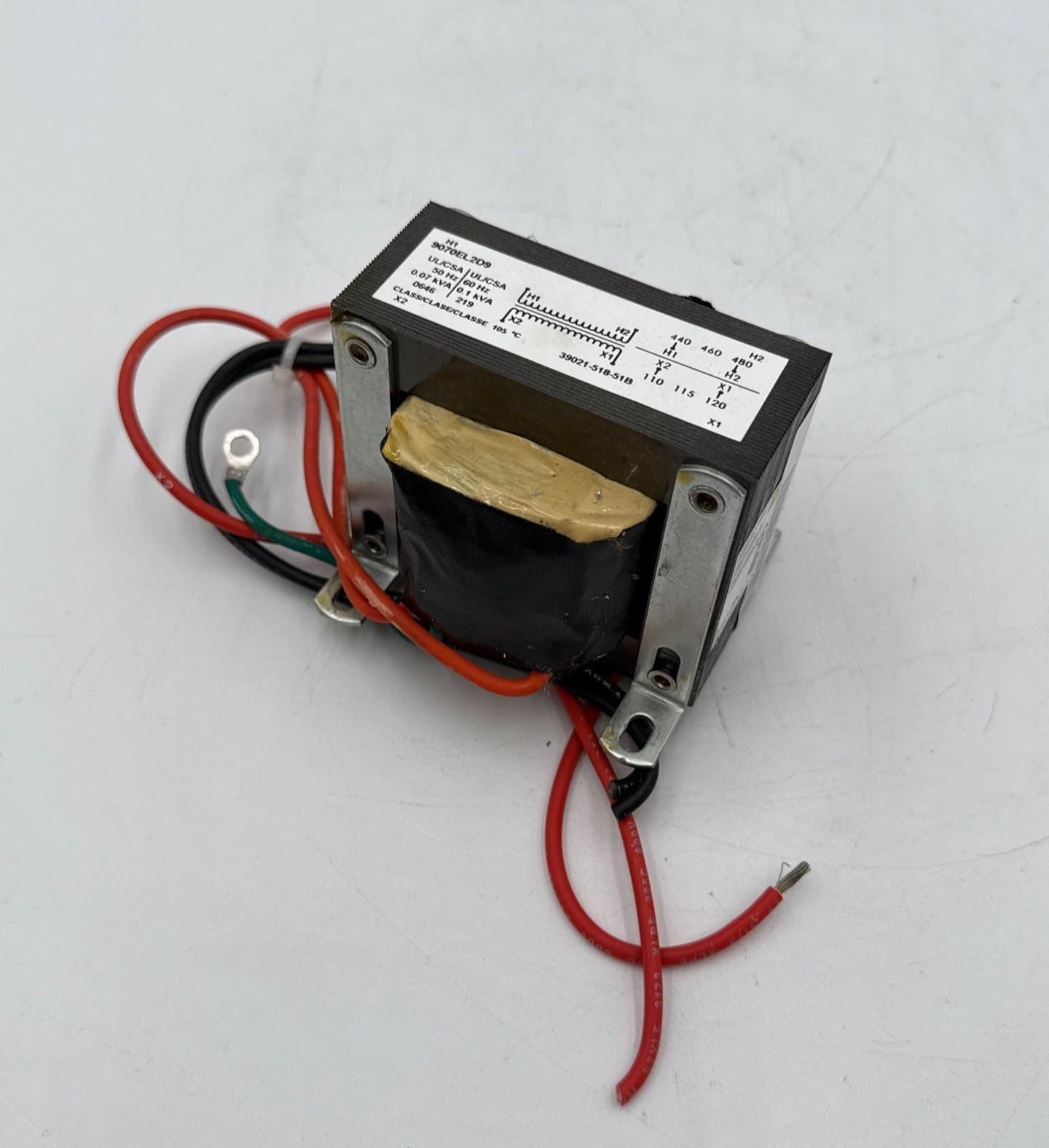 Square D 9070EL2D9 0.07KVA 0.1KVA Industrial Control Transformer 50/60HZ – image 1