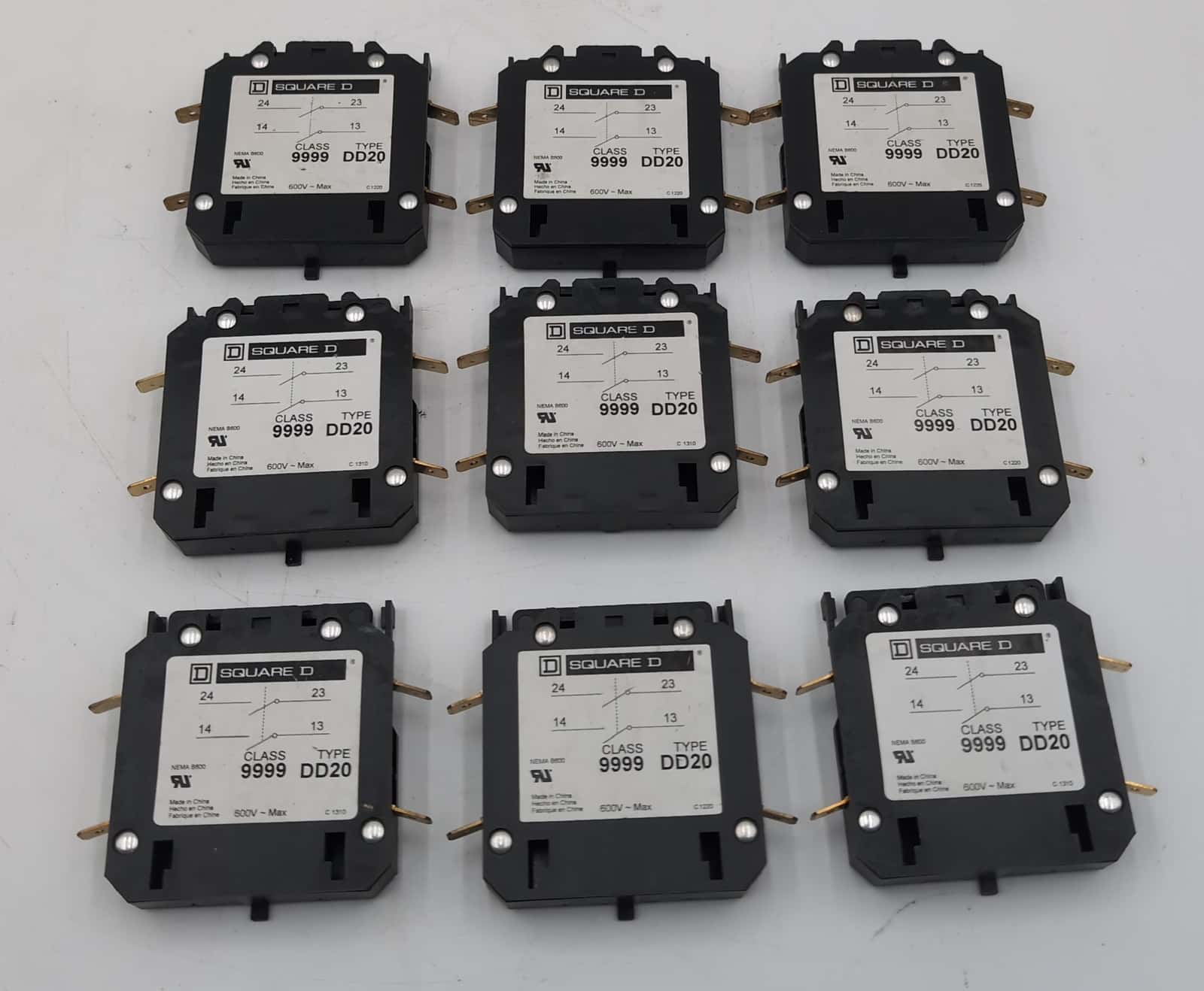 Square D 9999DD20 Contactor — image 1 of 2