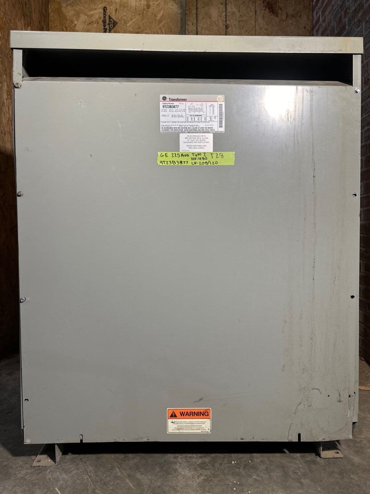 GE 9T23B3877 – image 1