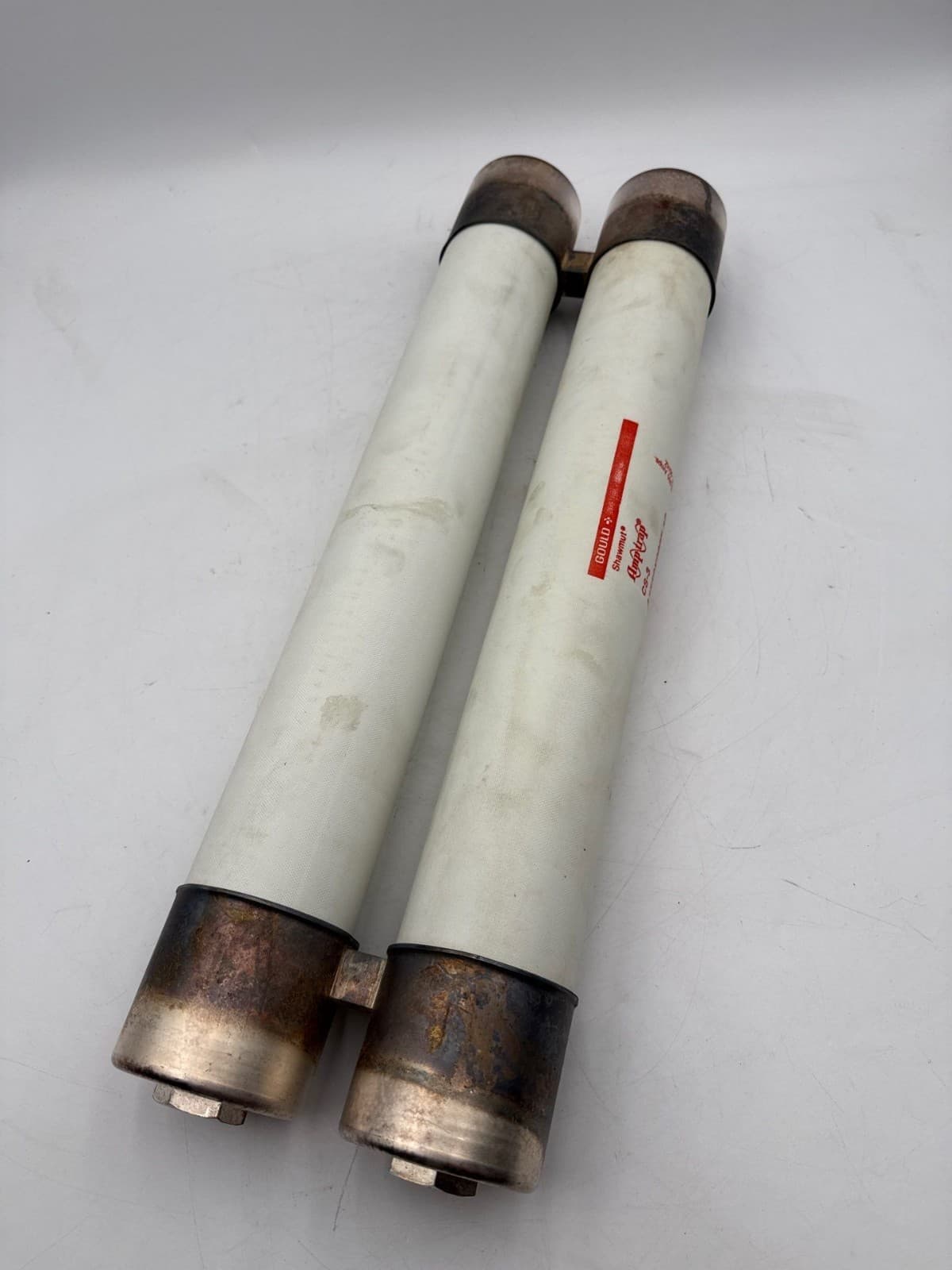 Gould A1550X200E-1D Current Limiting Power Fuse 200E Amps 15.5kV AmpTrap